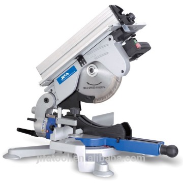 92559A ZHEJIANG JIFA 2550mm 1600/1800w professional electric power sliding compound miter saw , woodworking machine