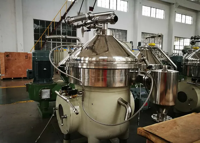 ছোট ম্যানুয়াল ডিস্ক স্ট্যাক সেন্ট্রিফিউজ ক্ল্যারিফায়ার কম শব্দ