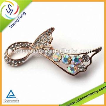 Fashion Metal Brooch rhinestone brooch wholesale Fashion Metal Brooch