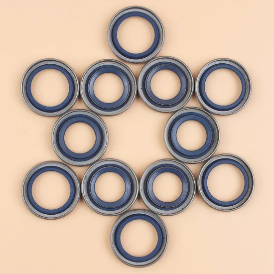 6Set Crankshaft Oil Seal For Husqvarna 362 365 371 372 372XP 371K 375K Jonsered 2065 2071 2171 Chainsaw Spare Parts