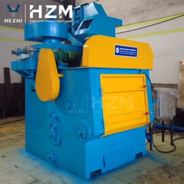 Compact Q326 Crawler Tumble Rubber Belt Shot Blasting Machine for Screw Nuts