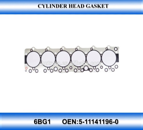 Promotion for 6BG1 cylinder head gasket OEM 5 - 11141196 - 0 wholesale