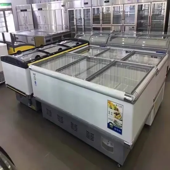 Supermarket Chest Island Display Freezer