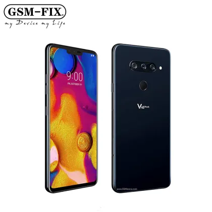 GSM-FIX Original V405 LM-V405 6.4 Inch OLED HDR10 Screen 6GB+128GB Unlocked Phone for LG V40 ThinQ
