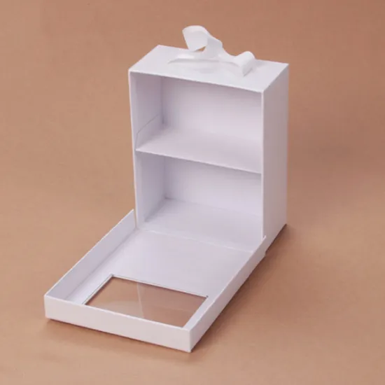 Designed Wireless Headset Magnetic Gift Box With Ribbion