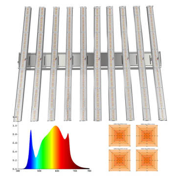 1200 vatios de cultivo de cultivo 301h LED 10 bar