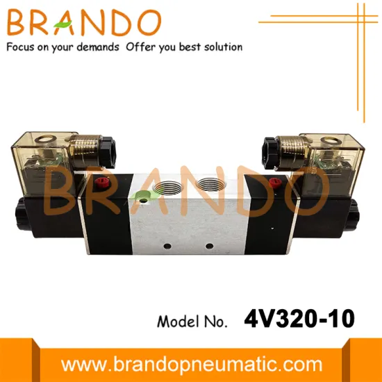 Solenoid Valve 4V320-10 3/8'' AC110V AC220V DC12V DC24V