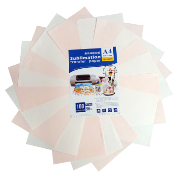 Sinamay 120gsm Fast Dry A3 A4 Size Sublimation Paper Heat Transfer Paper for Mug Cotton Printing Sublimation Printer A3 A4 Use