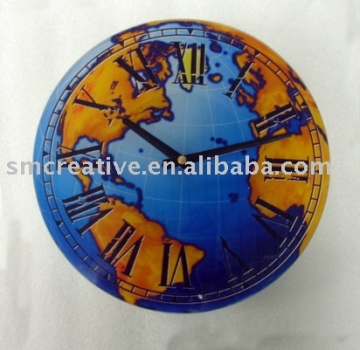 glass clock
