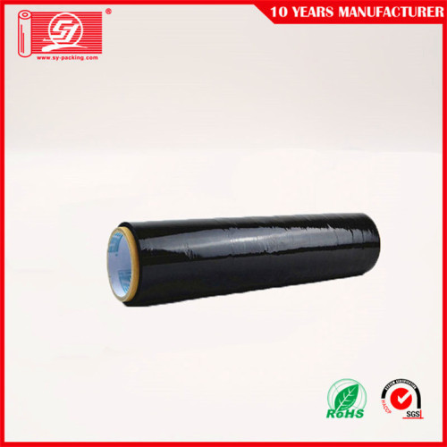 black stretch film pallet shrink wrapping plastic film