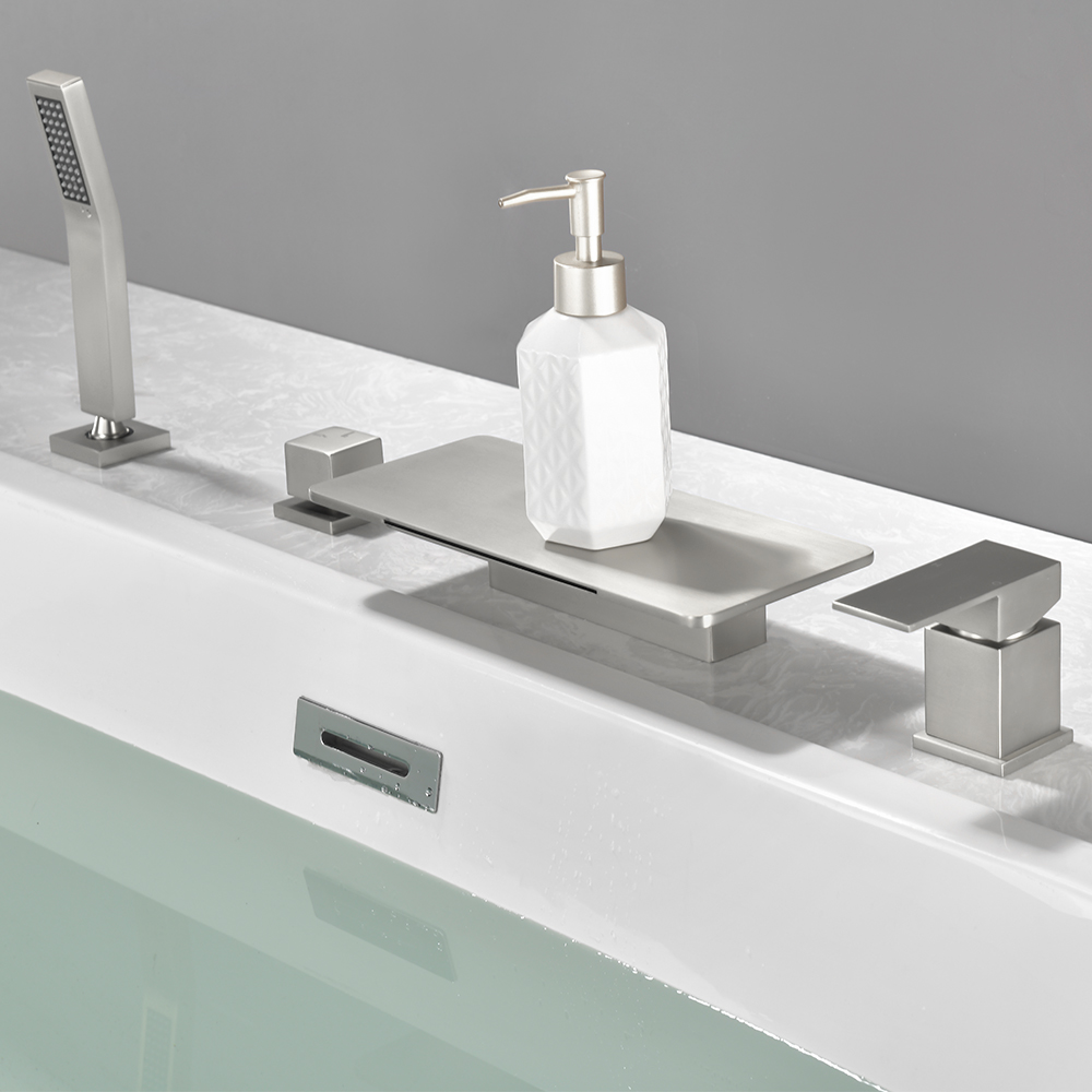 Deck mount bathtub faucet 1727bn 4