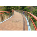 1850*137*18mm Light carbonised strand woven bamboo decking