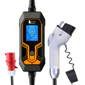 Adjustable 264V Cable Retractable EV Car Power Bank for 11KW Portable EV Charger