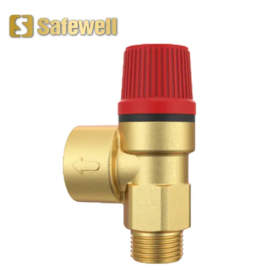 Brass safety valve