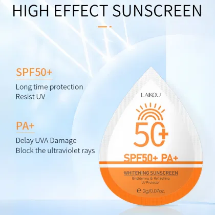Wholesale Sunscreen: UV Protect Whitening SPF50+ PA+ Moisturizing Waterproof Sunscreen Cream