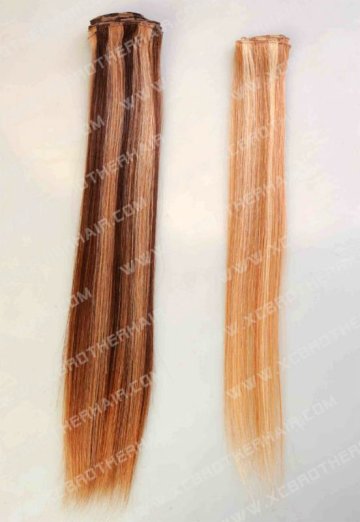 Fashion Hand-tied remy hair weft