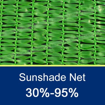 100% HDPE UV Stabilizer Greenhouse Dark Green Shade Net