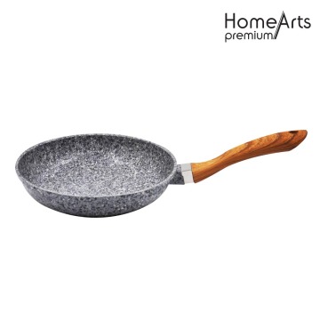 穀粒ベークライトハンドル付きダイカストFryPan