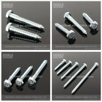 hexagon lag screw/hexagon screw/hexagon head screw
