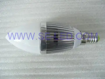 4W E17/B15/E14 Aluminum Dimmable LED Candle Lights