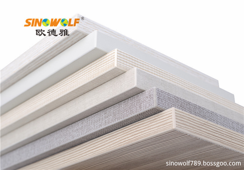 Pvc Woodgrain Color Edge Banding