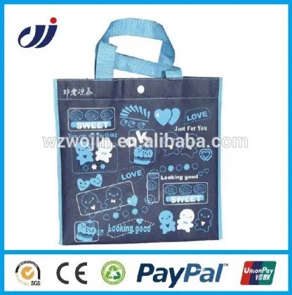 Promtional Reusable Environmentally Friendly Biodegradable Nonwoven Shopping Bag