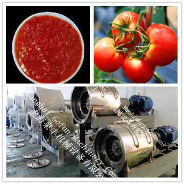 The leading manufacturer automatic tomato ketchup pulper and refiner equipment manufactured in shanghai gofun