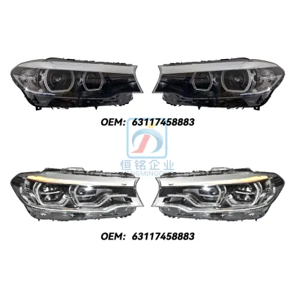 5 Series Clear G30 LCI Headlight LED G30 G38 Headlights