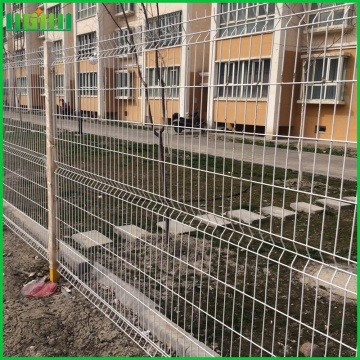 Galvanized welded wire fence panel