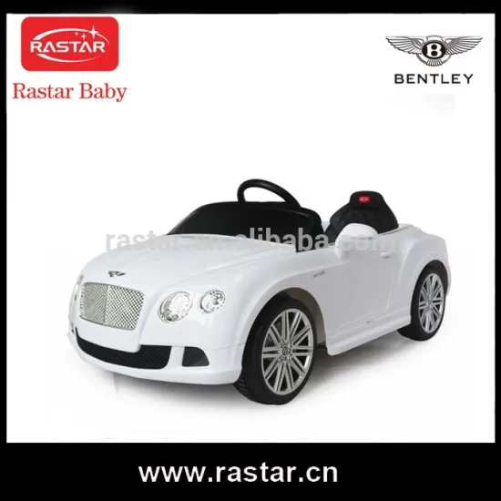 2016 RASTAR BABY electric toy car ride on licensed Bentley style ride on car