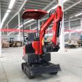 Mini Excavator 1200 กิโลกรัมผู้ขุดไฮดรอลิกเต็มรูปแบบ