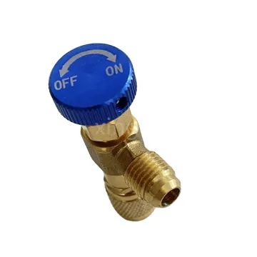 R22 Refrigerant Charging Valve | Safety Valve for Air Conditioning | Copper Flow Control Valves