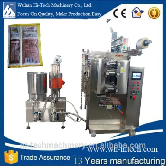 Penumatic Pump Driver jar filling machines for tomato sauce
