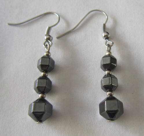 Pendiente Hematite