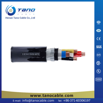 Free Sample 600/1000V, PVC Insulated Cable to IEC 60502-1 Standard