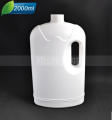 HDPE frasco 2000ml 2000ml frasco plástico com frasco líquido cap