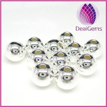 Silver jewelry finding 11mm 925 sterling silver beads