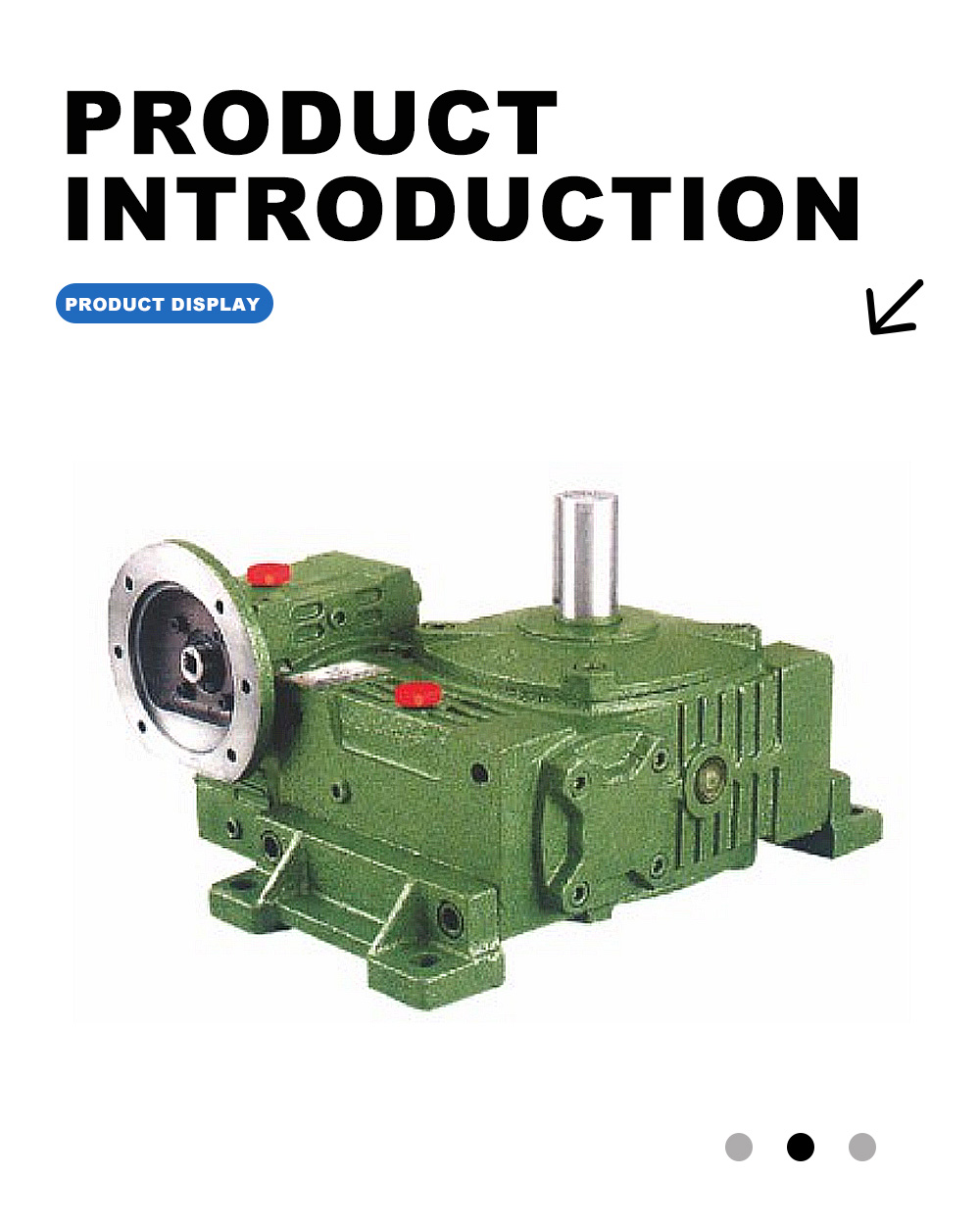 WPWEDO Flange Worm Gear Reducer X