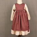 High Quality Long Sleeve Apron Boutique Kids Clothing