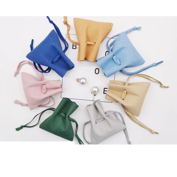 High-end Custom Microfiber Jewelry Bundle with Pocket Necklace Ornaments, Earrings, and Storage Bag