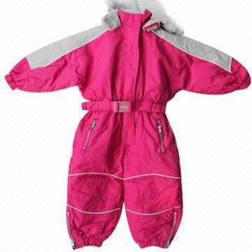 Ski Coveralls with Breathable Outer Fabric and Fleece Cozy Lining