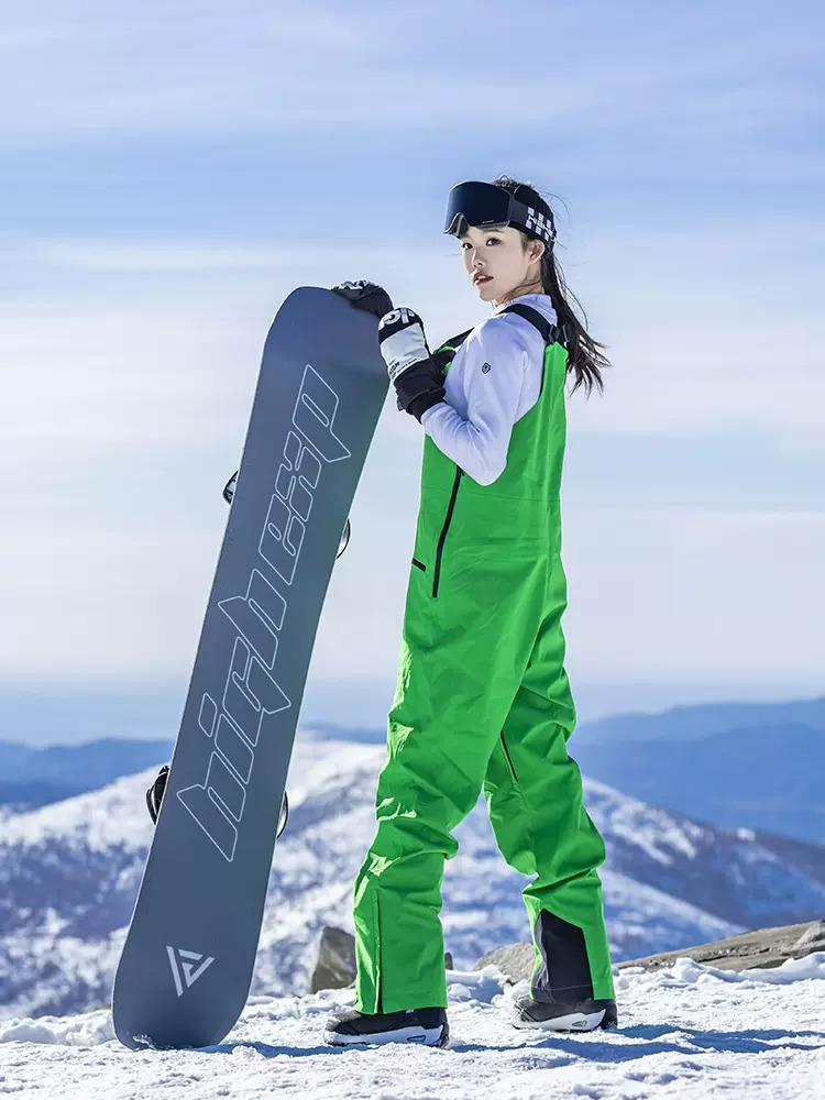 Men's and women's hipster ski Snowboard Bibs