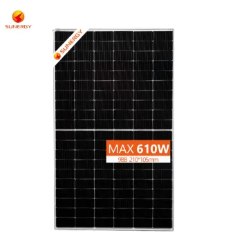 Sunergy High-Quality 590W-610W Solar Panels for Home Wholesale