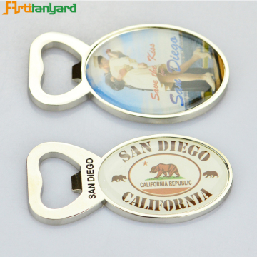Personalized Beer Bottle Opener With Raised Logo