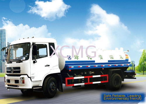 High-power Sprinkler Pump Water Tanker Truck Xzjsl60gps With The Fuctions Of Insecticide Spraying, Guardrail Washing