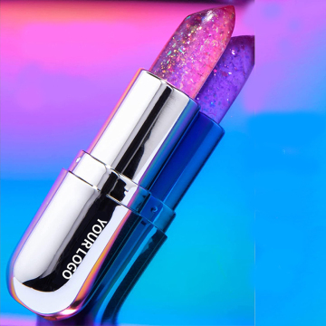 Cruelty-Free Vitamin E Glimmer Lip Balm with Custom Logo, Moisturizing and PH Color Changing