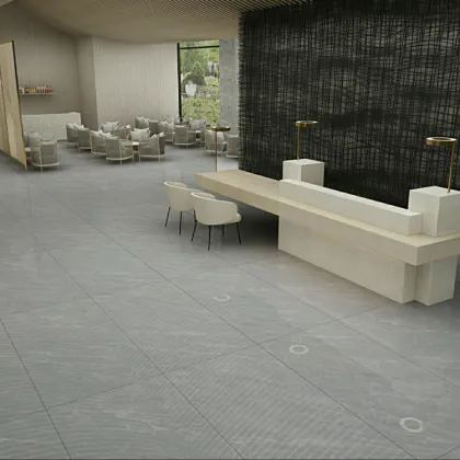 Neolith Abu Dhabi White Marble: Modern Kitchen Countertops & Wall Cladding