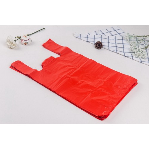 Wholesale Plastic T-Shirt Shopping Grocery Bags