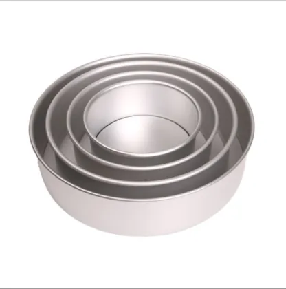 Aluminium Alloy Movable Bottom Round No Stick Qifeng Cake Mould - OEM Hot Sale Baking & Pastry Tools