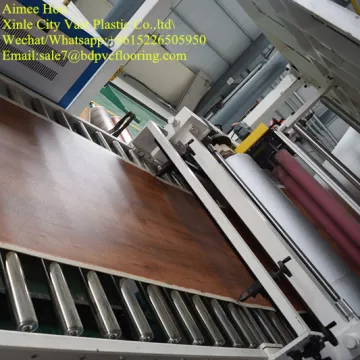 Easy Installation Rigid Core Spc Flooring Tiles